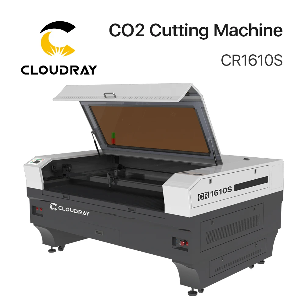Cloudray 130 Вт-150 Вт CO2 машина для резки CR1390/CR1610 с S& A охладитель 5200AH