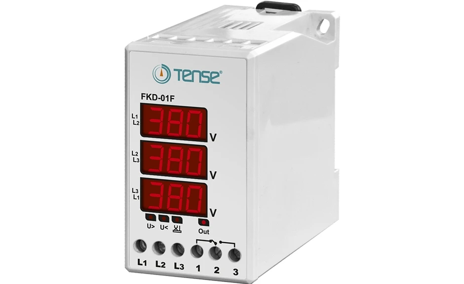 

1 pcs FKD-01 / 01F Over/under voltage protection relay / Over/under voltage and phase protection relay