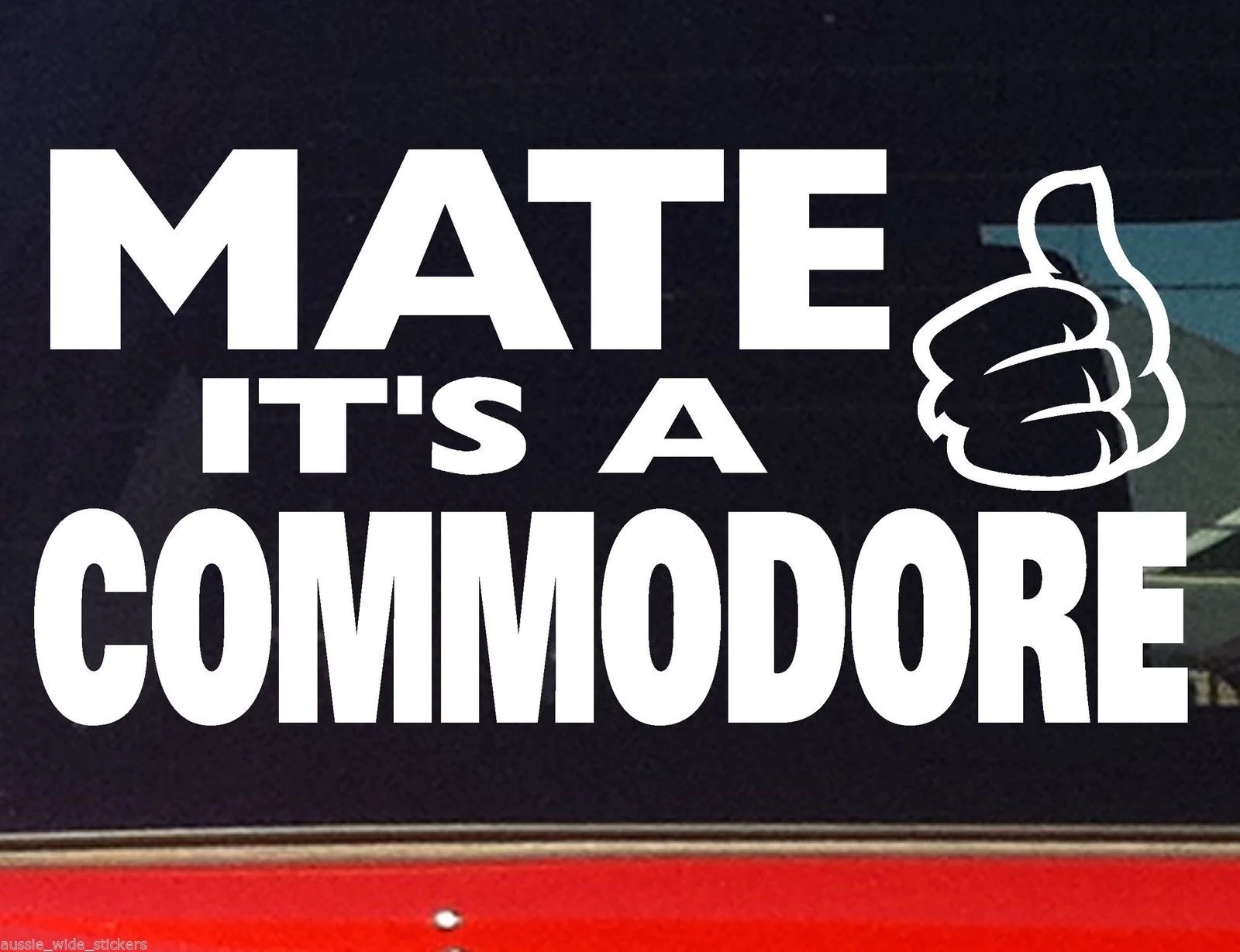 COMMODORE MATE 200 мм забавные Aussie Ute Wagon наклейки на окна s виниловые наклейки на окна