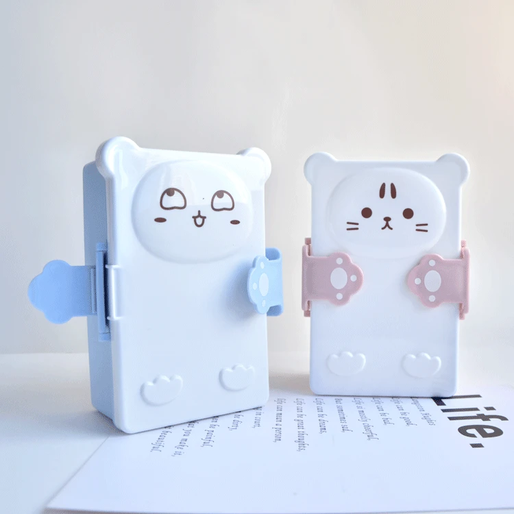 Пищевой контейнер для микроволновой печи Ланч-бокс es Hug My lunch box для школьных Бенто-суши коробка герметичная детская фруктовая закуска портативный контейнер