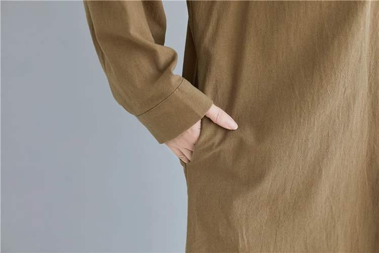Большие размеры 4XL, весна-осень, женские модные одноцветные топы, женские, большие размеры, длинный рукав, хлопок, лен, свободная блузка, рубашка