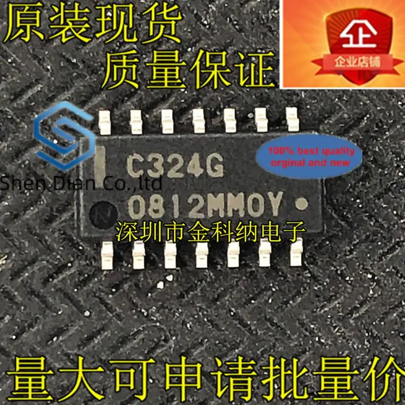 10 шт. 100% оригинальные новые модели C3246 UPC324G SOP14 pin низкое энергопотребление четыре