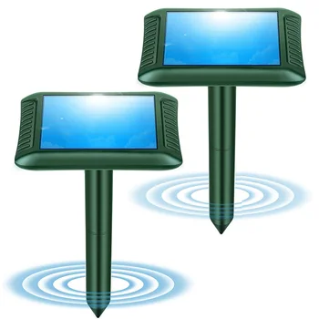 

Animal Repeller Solar Spikes Motion Sensor and Flashing Light Animal Repeller for Lawn Garden Yard