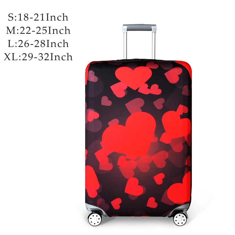Luggage Cover 6 Защитный чехол для чемоданов эластичный уплотненный дорожный мешок для пыли багажные Чехлы аксессуары защитный чехол для костюма чехол 112 - Цвет: Luggage Cover 6