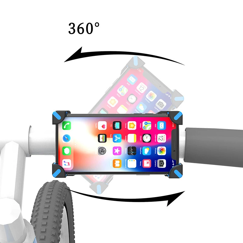 Универсальный мотоцикл велосипед Руль держатель для сотового телефона держатель для навигатора механический держатель для iPhone samsung поддержка