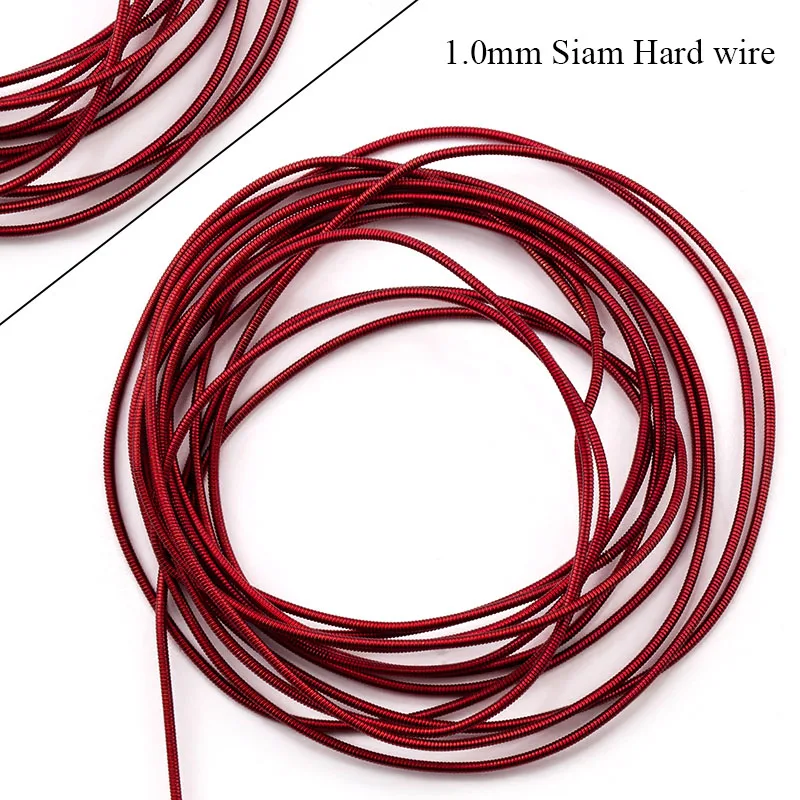 siam hard wire 10 г/пакет Твердые шелковые швейные нитки Набор для вышивания DIY креативный Материал Швейные Инструменты для резьбы ювелирные изделия аксессуары - Цвет: siam hard wire