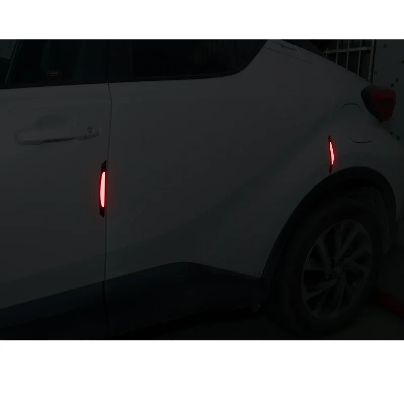 Lsrtw2017 для Honda Toyota Audi Jeep автомобиль Chevrolet край двери полоса анти-столкновения свет декоративные аксессуары для интерьера