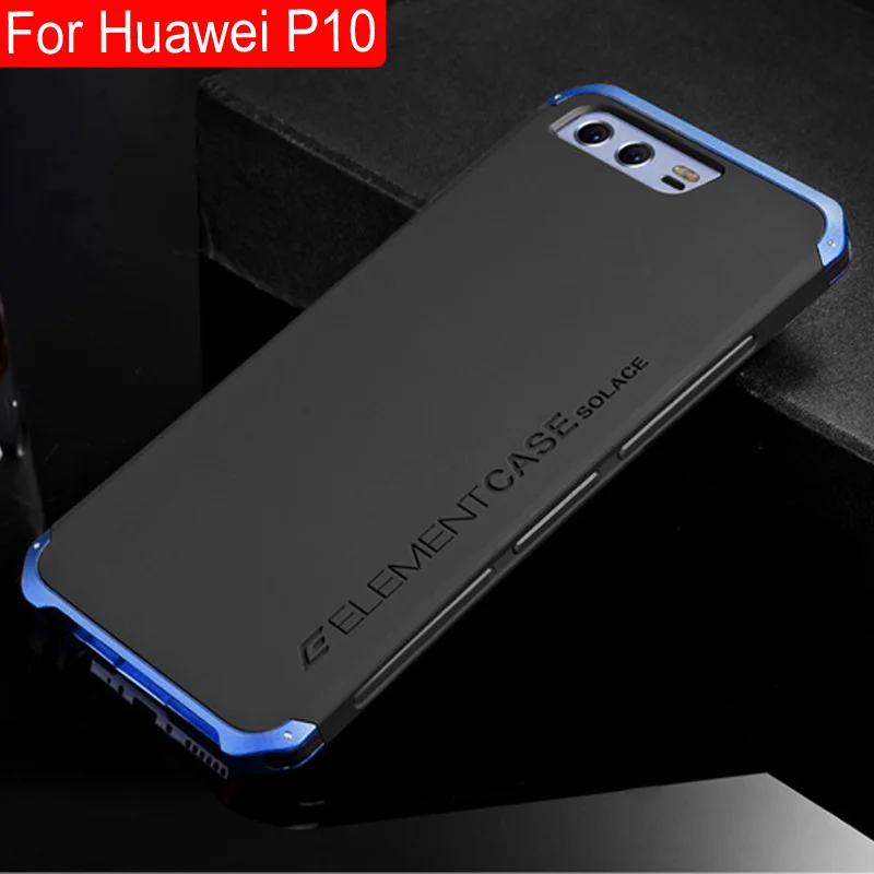 Чехол для телефона с металлической рамкой Huawei P10 тонкий жесткий алюминиевый