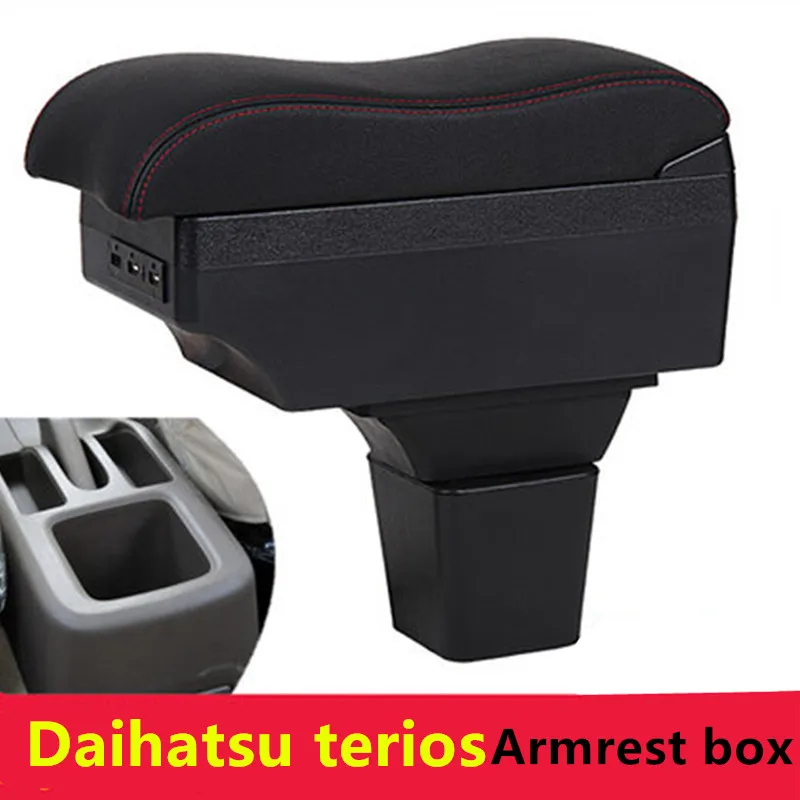 Для Daihatsu Terios подлокотник коробка центральный магазин содержимое коробка продукты интерьер подлокотник хранения аксессуары Запчасти