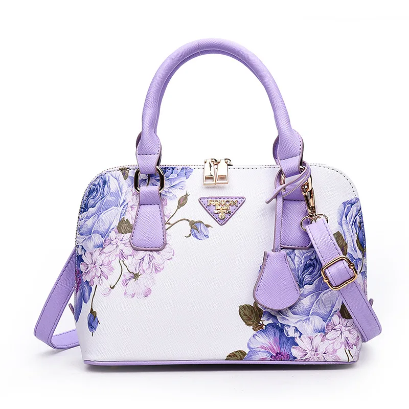 

Cross Border WOMEN'S Bag 2018 Summer Shoulder Bag Printed Shell Ethnic-Style Handbag a Generation of Fat