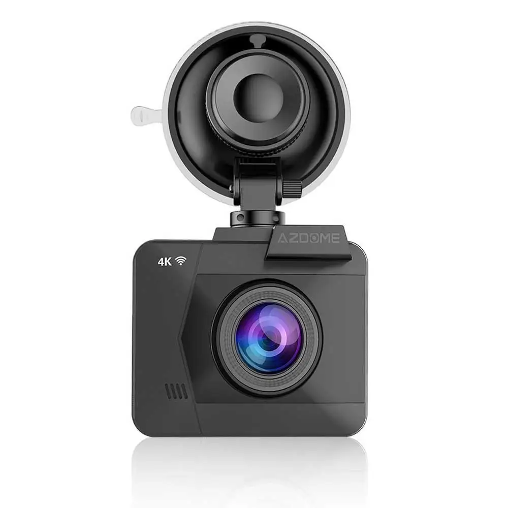 M06 Wifi Встроенный Gps двойной объектив Fhd 1080P фронтальная+ Vga камера заднего вида Автомобильный видеорегистратор 4K видеорегистратор WDR с функцией ночного видения