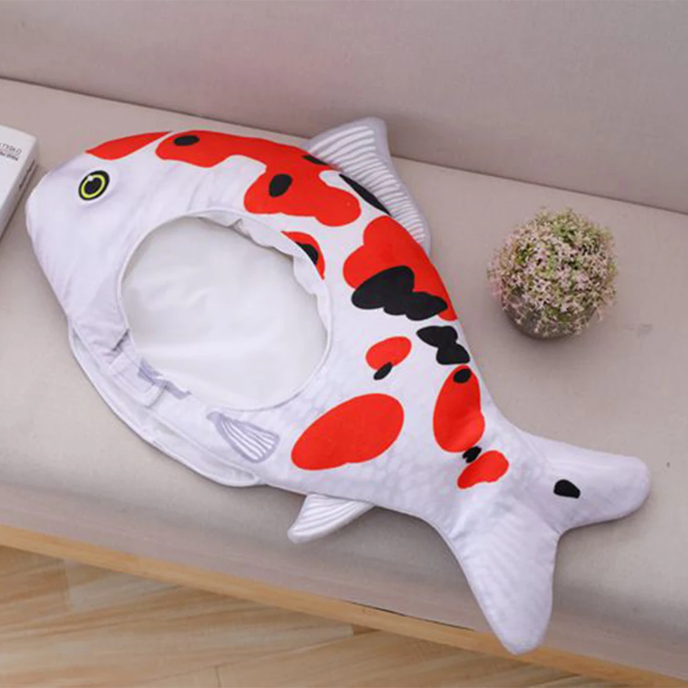 Lucky Carp Hat Toy Cosplay Props Accessories Plush Head Fancy Taiyaki Cosplay Cap Photo Props Stuffed 1 Lucky Carp Hat Toy Cosplay Props Accessories Plush Head Fancy Taiyaki Cosplay Cap Photo Props Stuffed 5