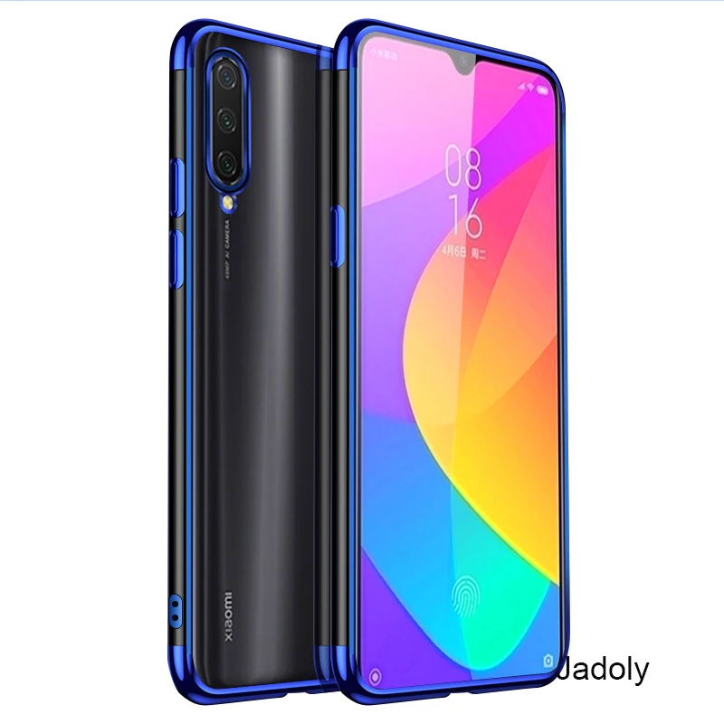 Electroplated Case For Xiaomi Mi Cc9  a3 Case Silicone Shockproof Metallic Back Cover For Xiaomi Mi Cc9E a3 lite Case Mi Cc9 E