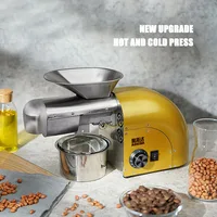 New Stainless Steel Oil Press Machine Commercial Home Oil Extractor Expeller Presser Press Press Hydraulic Sunflower Oil Press 1