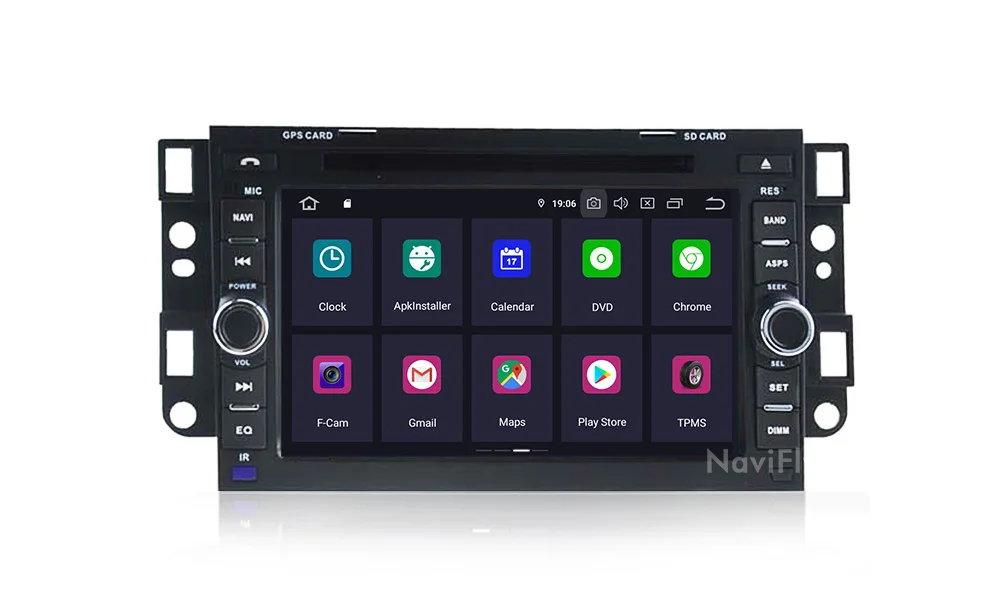 2din 4+64G Android 9.0 Car radio dvd palyer GPS Navigation For Chevrolet Captiva Aveo Epica Spark Optra Tosca Kalos Matiz Lova