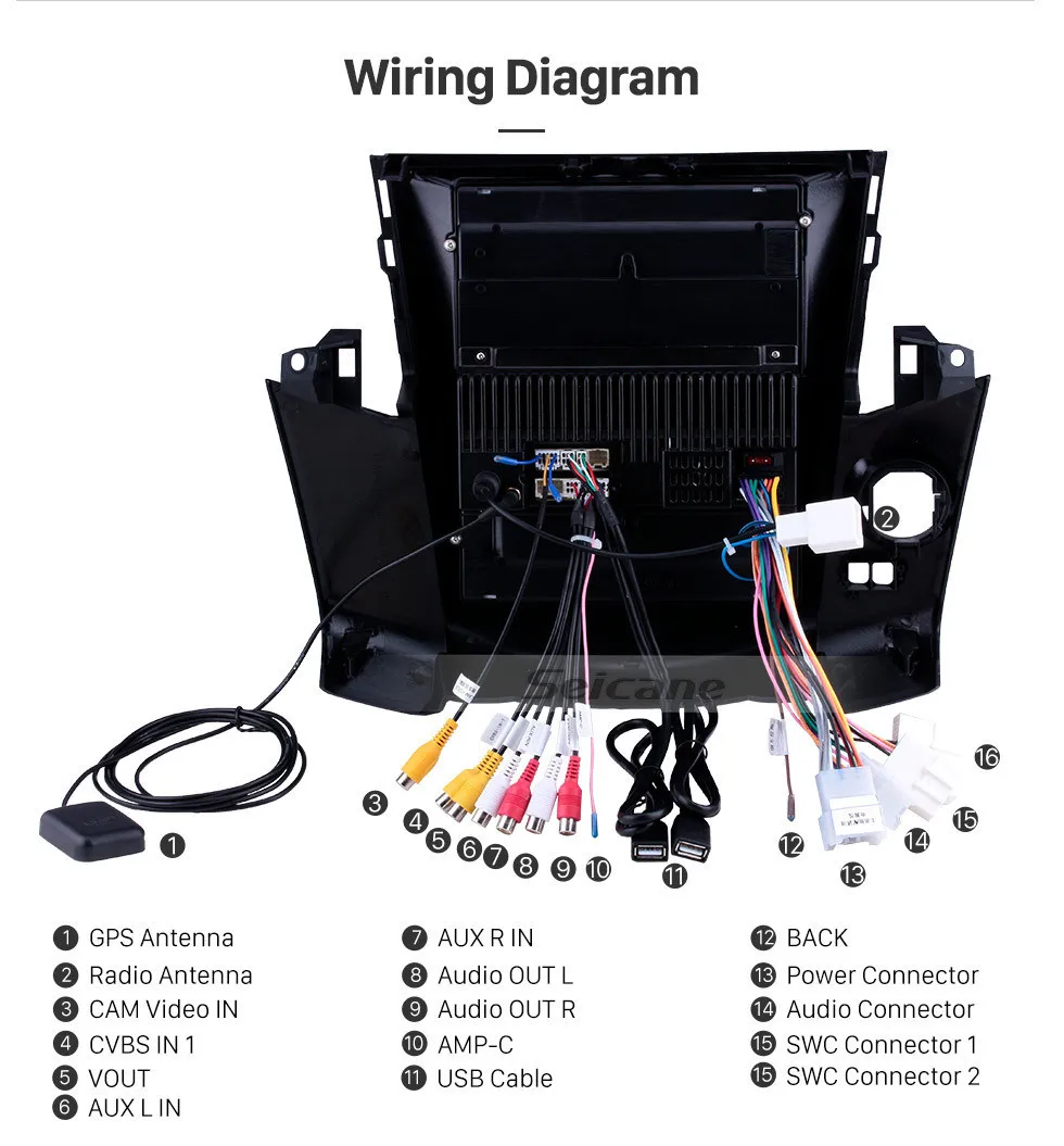 Best Seicane Android 9.1 9.7 inch for 2008 2009 2010 2011 Toyota RAV4 Car GPS Navigation Radio AUX WIFI support Carplay OBD2 SWC DVR 20 Best Seicane Android 9.1 9.7 inch for 2008 2009 2010 2011 Toyota RAV4 Car GPS Navigation Radio AUX WIFI support Carplay OBD2 SWC DVR 20