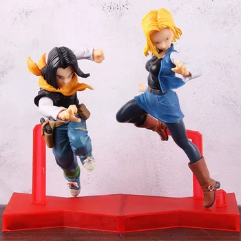 

Dragon Ball Super Dragon Ball Android Battle NO.18 / NO.17 PVC Action Figure Collectible Model Toy