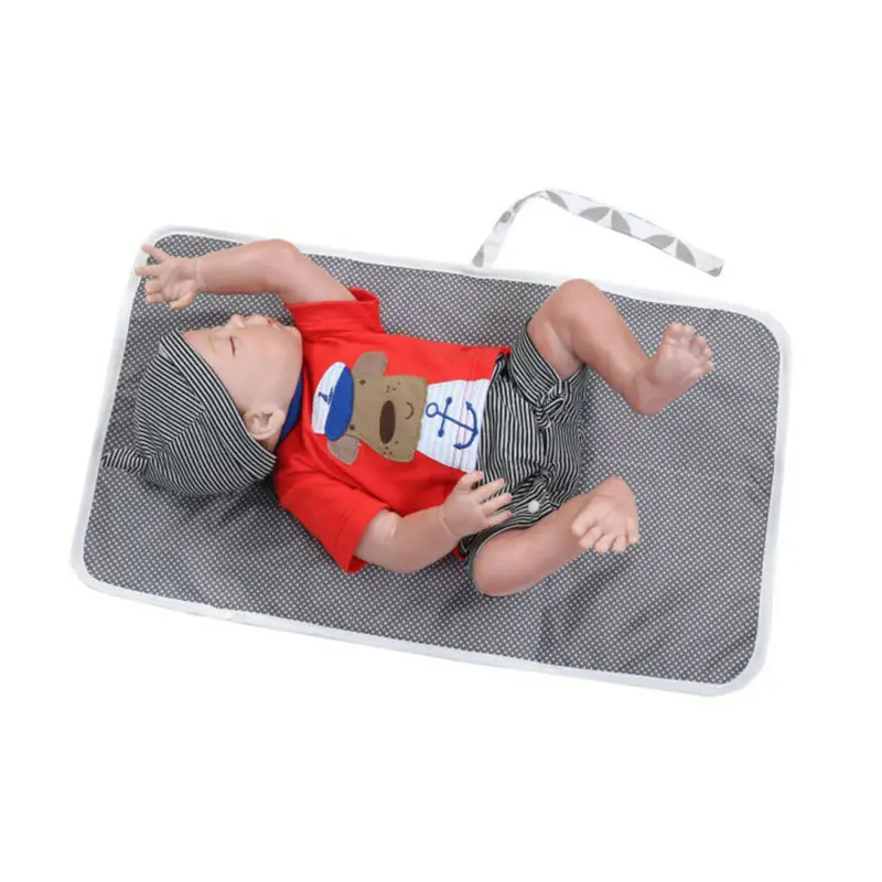 Пеленальный Коврик для младенцев портативный складной моющийся