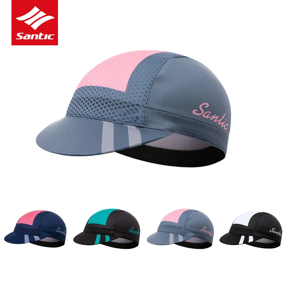 Santic Cycling Cap Outdoor Riding Sports Sunscreen Cap Spring Summer Perspiration Quick MTB Bike Hats Sports Sun Headgear