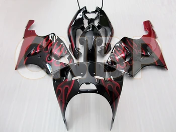

Zx-7r 1996 - 2003 Motorcycle Fairing Zx 7r 2000 Black Red Flame Fairing Zx 7r 96 97 Motorcycle Fairing