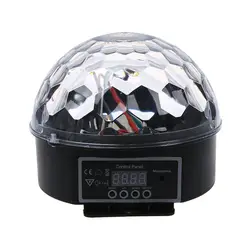 DMX512 – ampoule Disco pour éclairage de scène DJ, lampe LED RGB, boule de cristal, projecteur de soirée, bar de club 