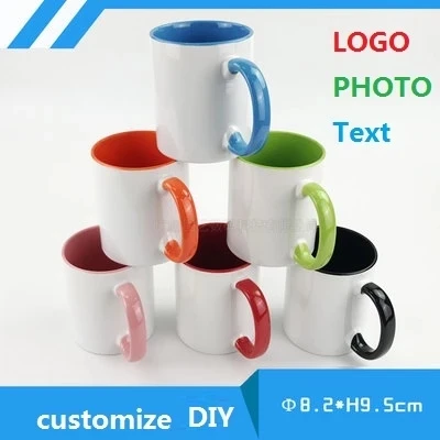 350ML Magic Mug DIY Hot Water Changing Color Ceramic Cup LOGO