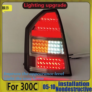 

Car Styling tail lights for Chrysler 300C taillights LED Tail Lamp rear trunk lamp cover Chrysler 300C taillight