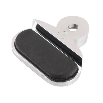 

4 Pcs Glass Clamp Bathroom Mirror Clips Zinc Alloy Glass Clip Shelf Support Brackets Holder YE-Hot