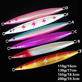 

TSURINOYA 3pcs Hard Fishing Lure SLOW jigging 110g 130g 165g 200g Saltwater Metal Baits For Sea Fishing Artificial JIG lure