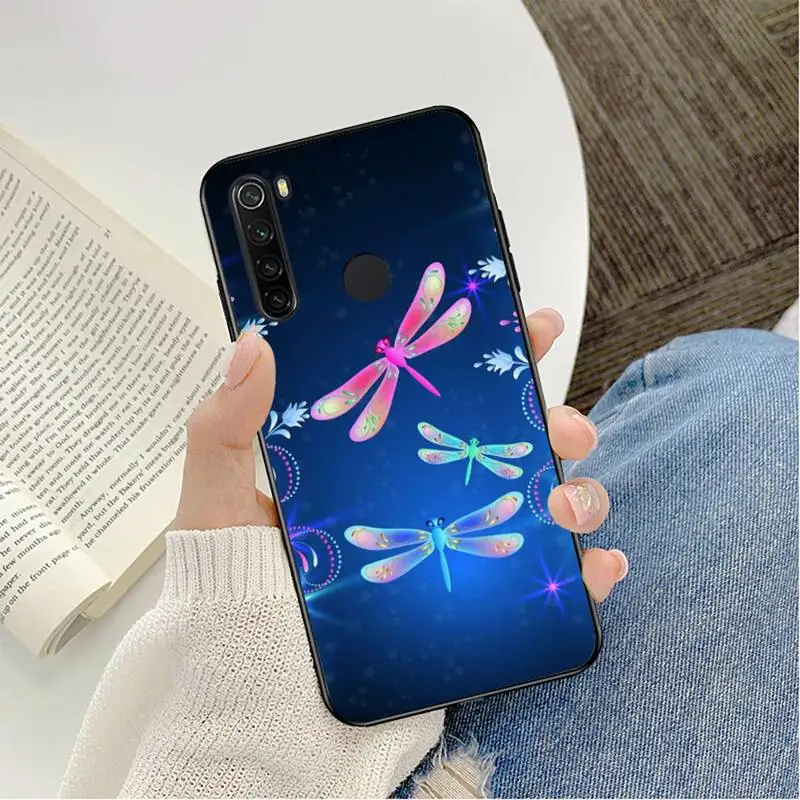 YNDFCNB Dragonfly Soft Phone Case Capa For Redmi note 8Pro 8T 6Pro 6A 9 Redmi 8 7 7A note 5 5A note 7 case