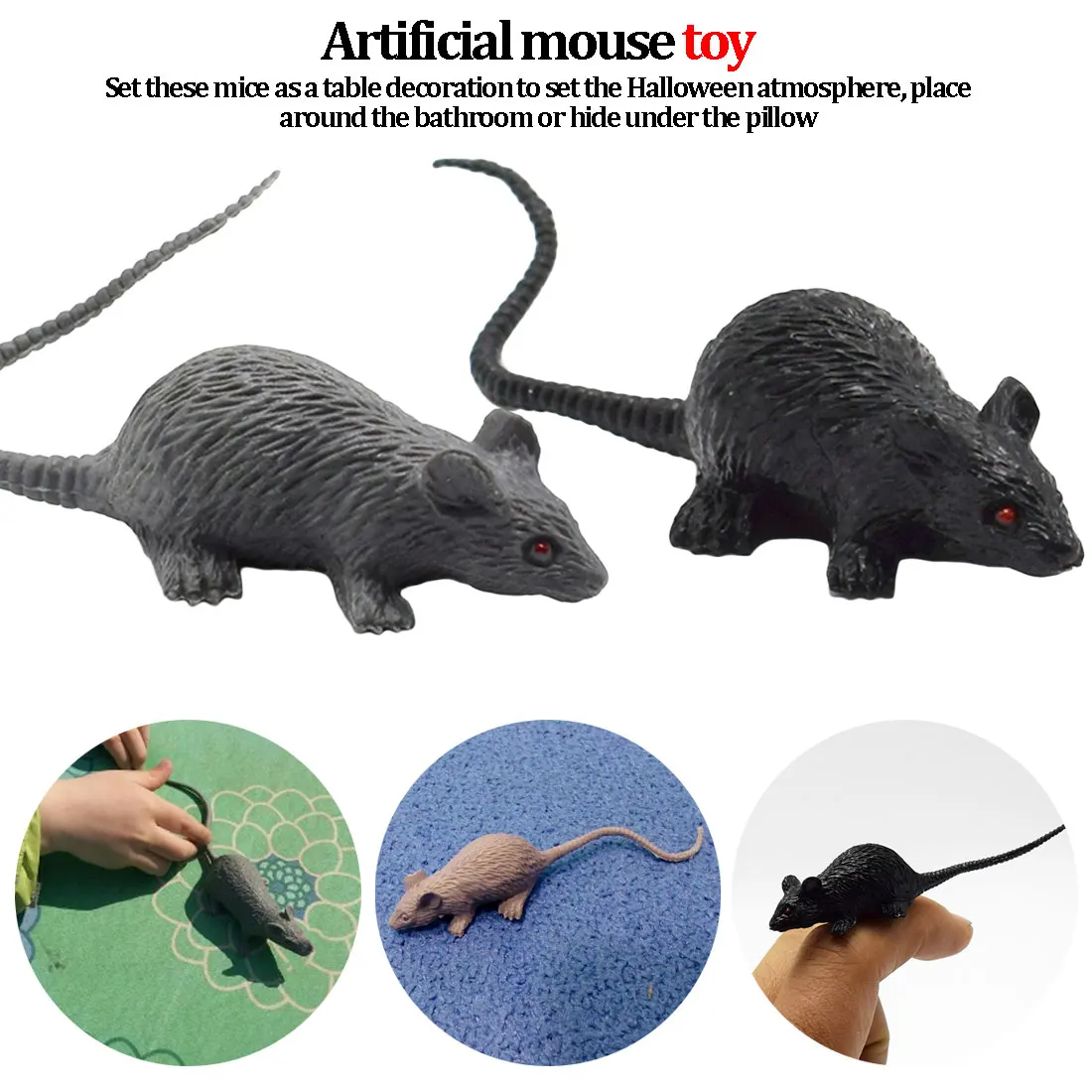 

Joke Fake Realistic Mouse Fake Halloween Decoration Jokes Prankster Creator Simulation Tricks