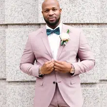 Смокинги для жениха костюм жениха Лучший мужской костюм свадебный мужской блейзер костюмы на заказ(куртка+ брюки
