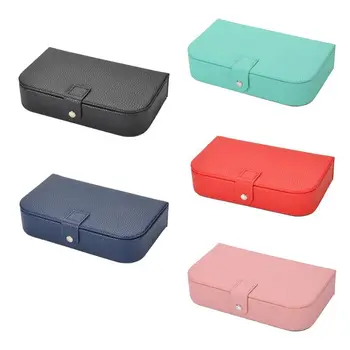 

Jewelry Accessories Box PU Leather Travel Storage Case for Necklace Bracelets