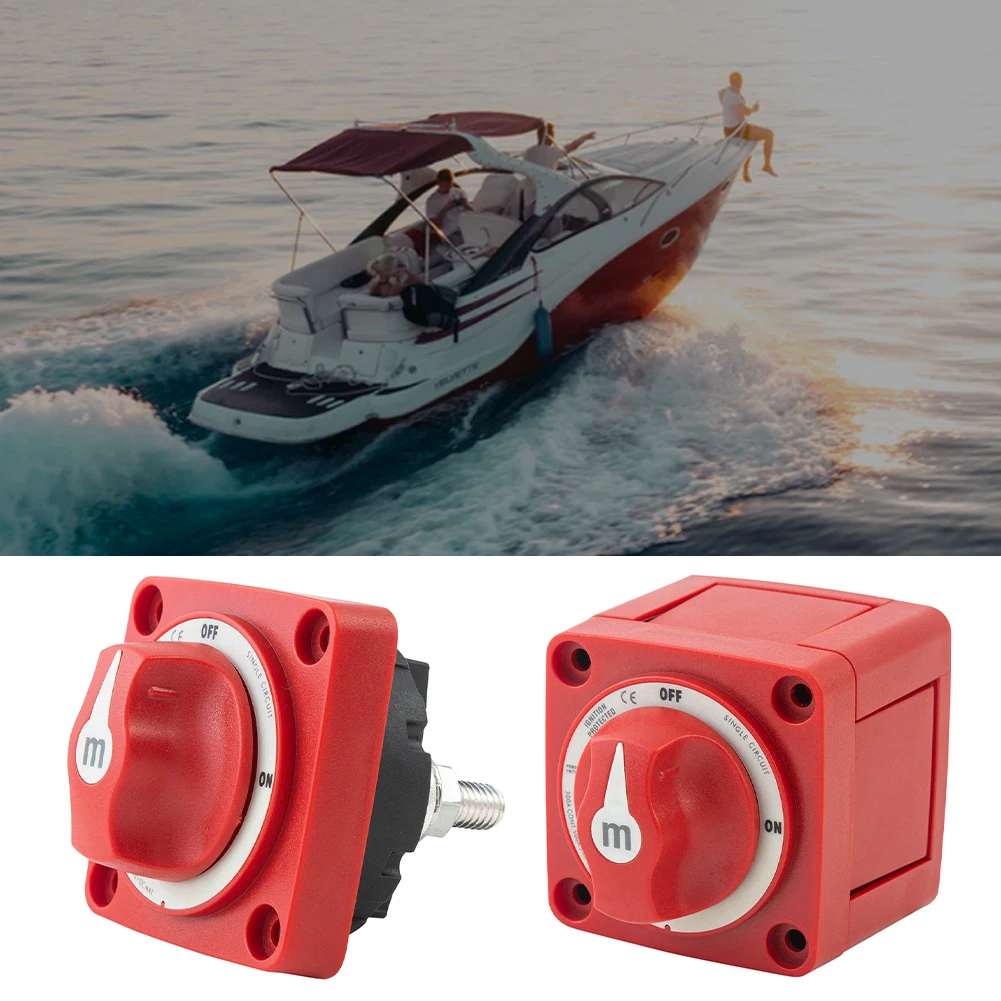 

1Pc On/Off Battery Switch For Boat Marine RV Trailer Camper 6006 M-Series Single Circuit Electrical Switch Dropshipping