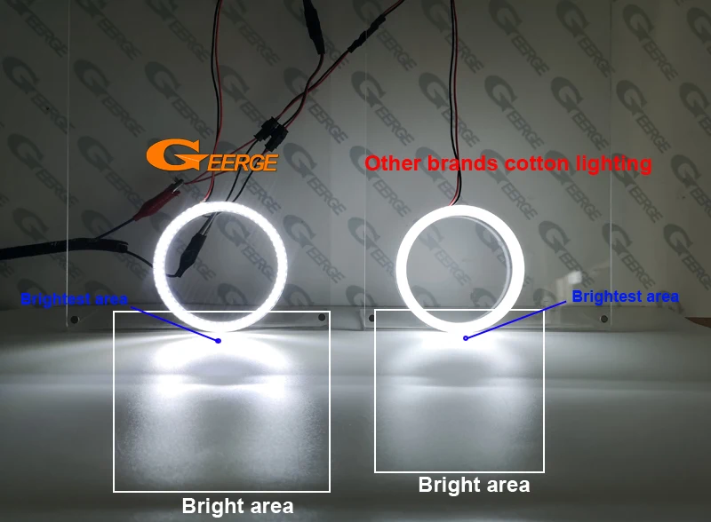 For Lexus RX 300 RX300 1999 2000 2001 2002 2003 Excellent DRL Ultra bright smd led Angel Eyes Halo Rings Day Light