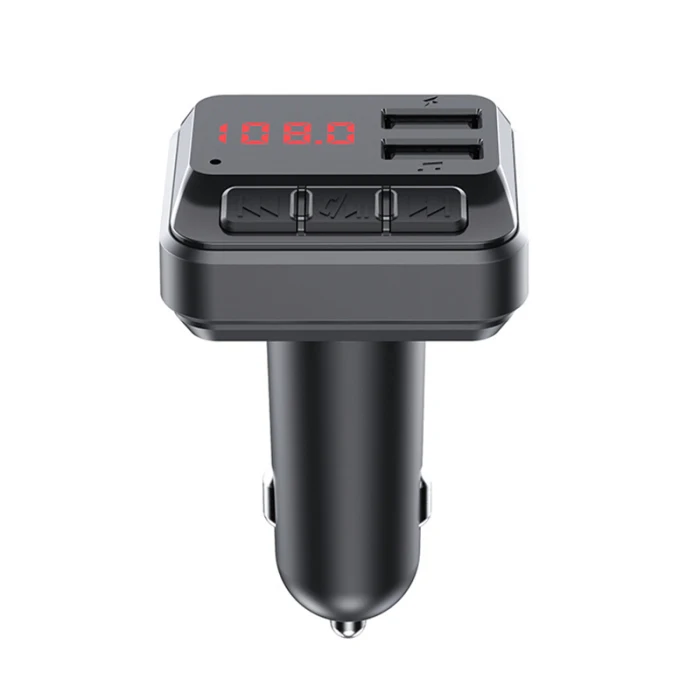 Двойной USB Bluetooth автомобильный телефон зарядное устройство MP3 музыкальный плеер приемник комплект с светодиодный дисплей DQ-Drop