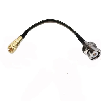 

10pcs Microdot Compatible M5 Male to BNC Male 10-32 UNF Vibration Acceleration Sensor Test RG174 Cable 10/15/20/30/50cm 1/2/3m