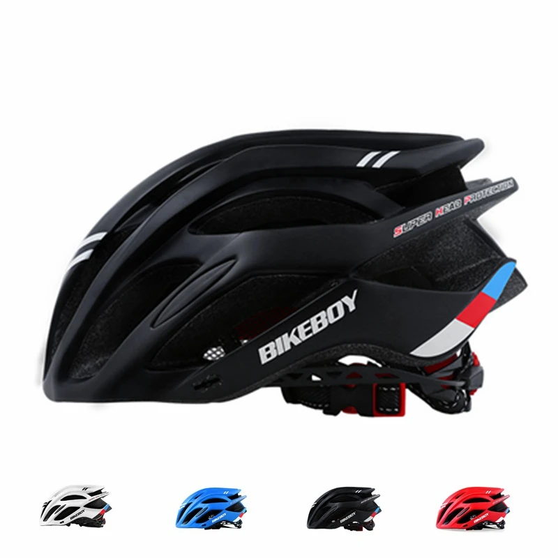 Легкий велосипедный шлем велосипеда Сверхлегкий шлем межгрольный литой Горный Дорожный велосипедный шлем MTB безопасный Для мужчин Для женщин