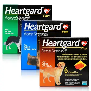 

HEARTGARD Plus (ivermectin/pyrantel) Real-beef Chewables Prevent Heartworm Disease For Puppies Dogs