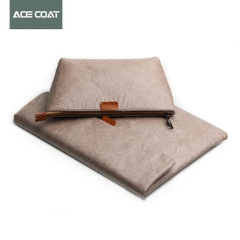 

ACECOAT Dupont Paper Laptop Case with Mouse Storage Case 2019 for Macbook Air / Pro 13 15 Retina 13.3 Laptop Sleeve Hasp Solid