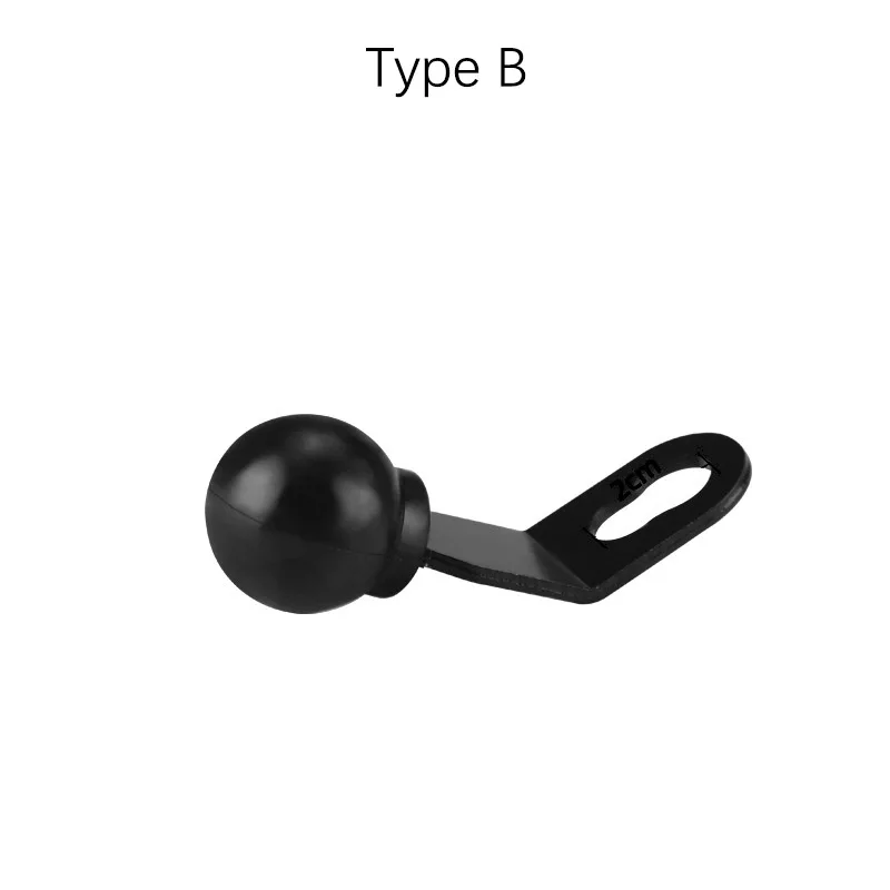 Supporto A Sfera Universale Per Action Camera E Smartphone – Adattatore Antiscivolo Da Moto E Bici – Rotazione 360° Con Attacco M10 – Impermeabile E Resistente Per Esterni (Metallo)