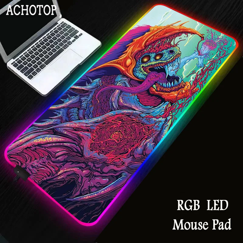 

Motospeed RGB Gaming Mouse Pad 350x600x3mm USB Wired LED RGB Colorful Lighting Gaming Mousepad Mouse Pad Mice Mat