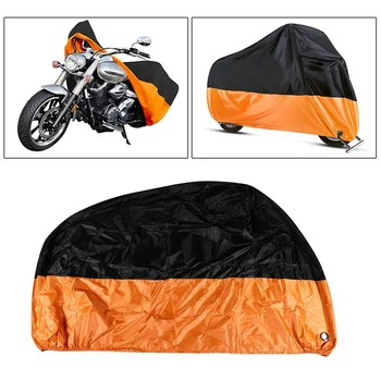 

Motorcycle Sun Protection Uv Protection Rain Cover Dust Cover With Lock Hole Dust Protection Cover Decorative XXL