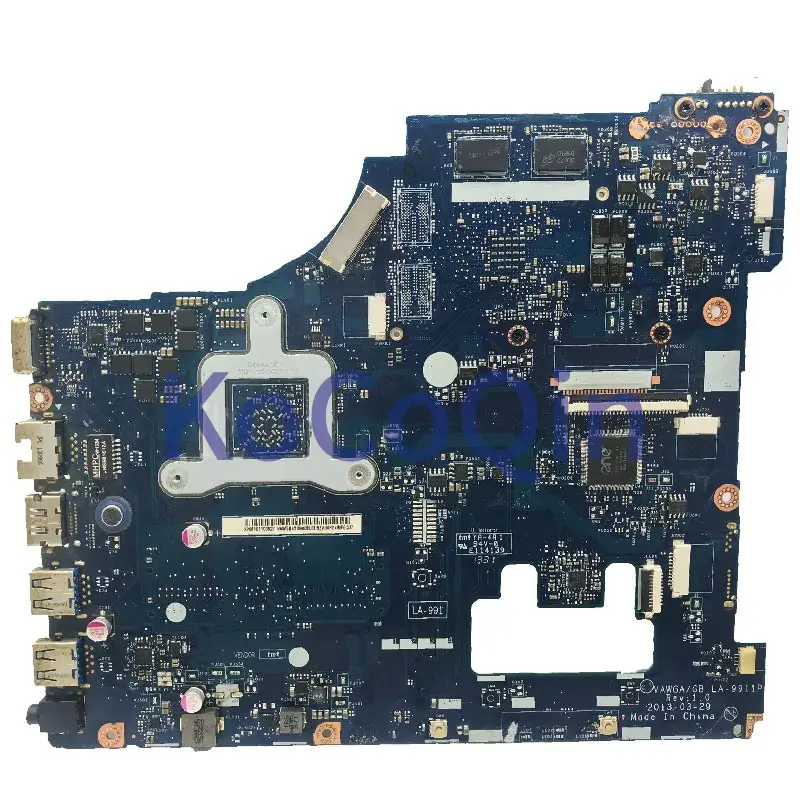 Reviews  KoCoQin Laptop motherboard For LENOVO Ideapad G505 A4-5000 Mainboard VAWGA/GB LA-9912P AM5000 CPU