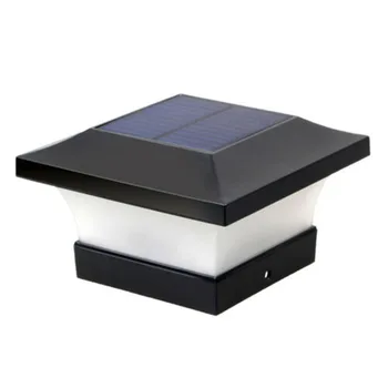 

Solar Waterproof LED Post Cap Lights Outdoor Column Headlight Pillar Fence Lamp L9