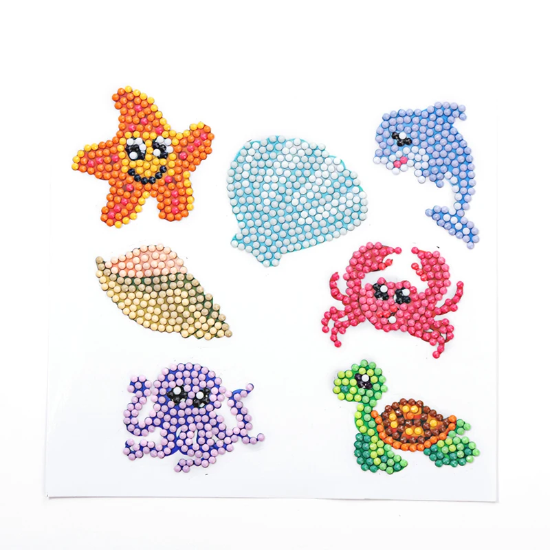 DIY Mini-Pattern Diamond Embroidery Cartoon Animal Diamond Painting For  Children Round Diamond Sticker For Cup Book Phone Decore - AliExpress