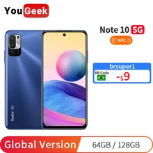 Xiaomi Redmi Note 10 5G NFC 64GB/128GB Cellohone Dimensity 700 90Hz 6.5 inch 48MP 5000mAh 18W Fast Charging Global Version