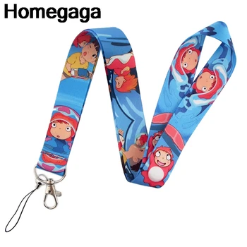 

Homegaga cartoon girls lanyard Tags Strap Lanyards for keys ID Card Pass Gym Mobile Phone USB badge holder DIY Hang rope D2357