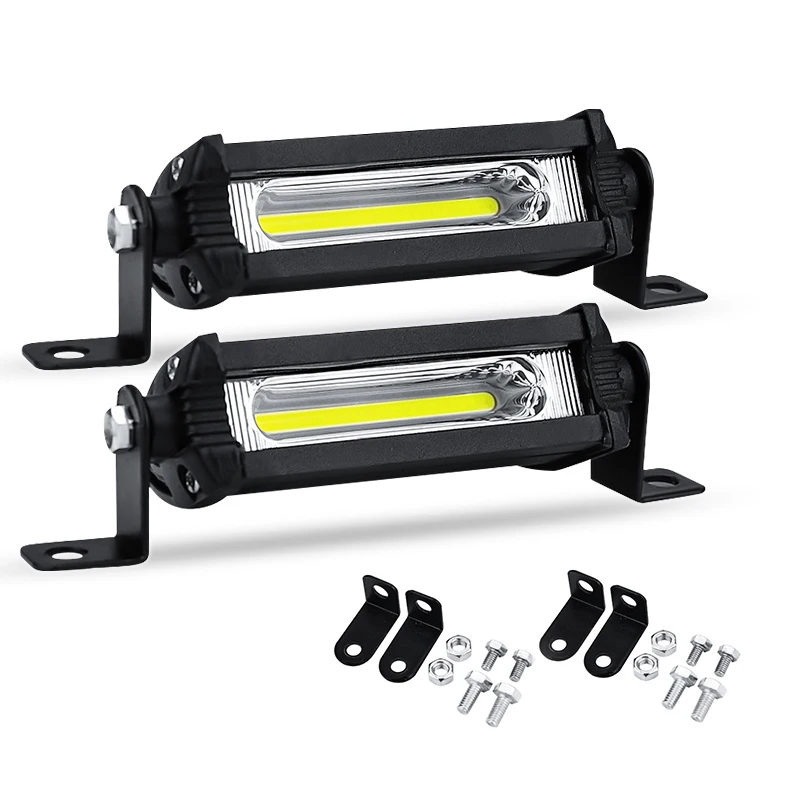 

LED Headlights 12-24V For Auto Motorcycle Truck Boat Tractor Trailer Offroad Working Light 18W LED Work Light Spotlight