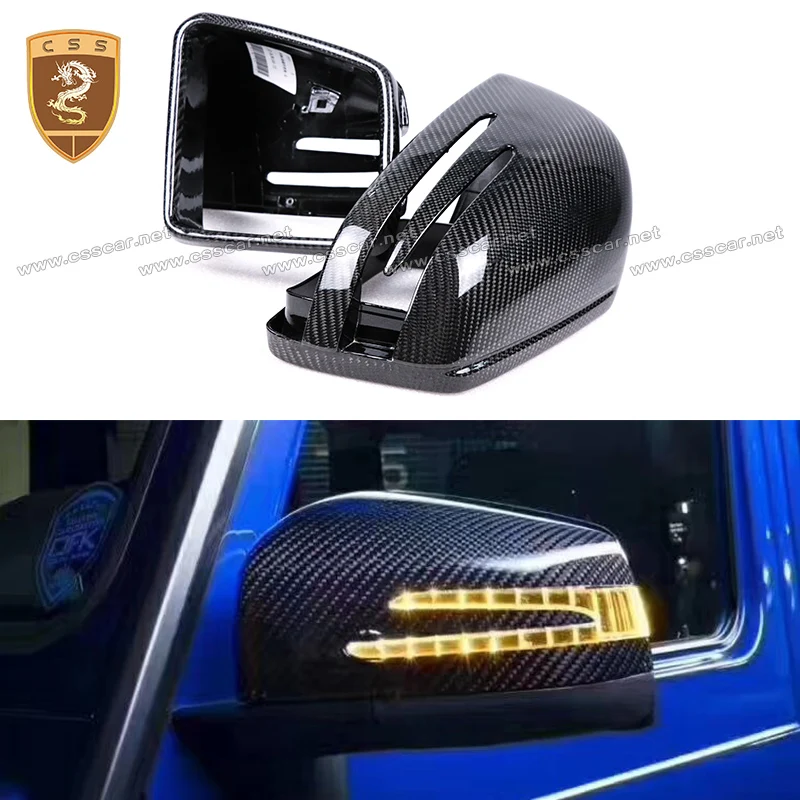 

Крышка для зеркала из углеродного волокна для Mercedes Benz G Class 2013 2014 2015 2016 2017 2018 сменный стиль красная отделка Стайлинг автомобиля